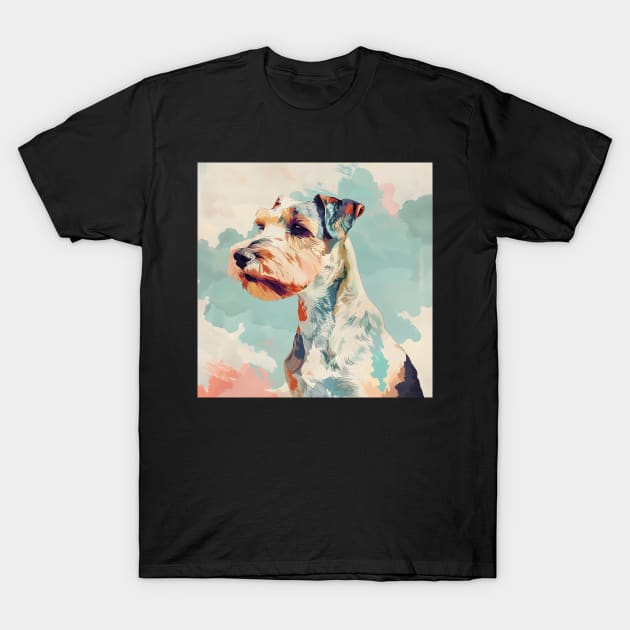 Lakeland Terrier in 80's T-Shirt by NatashaCuteShop